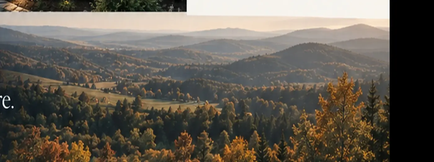Ontario lakes and wooded countryside